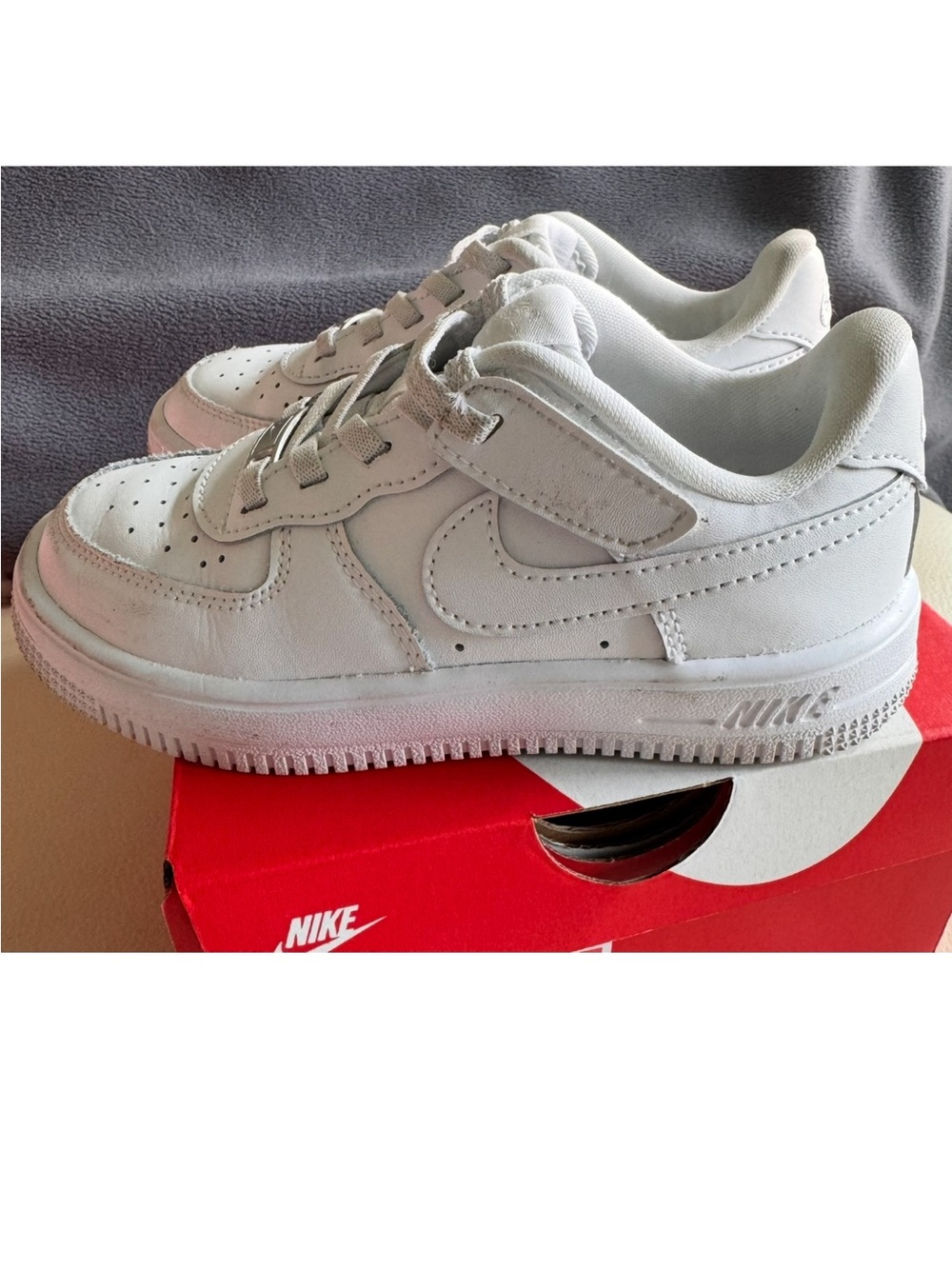 Nike Force 1 Low EasyOn Little Kids’ Shoes Size 12C